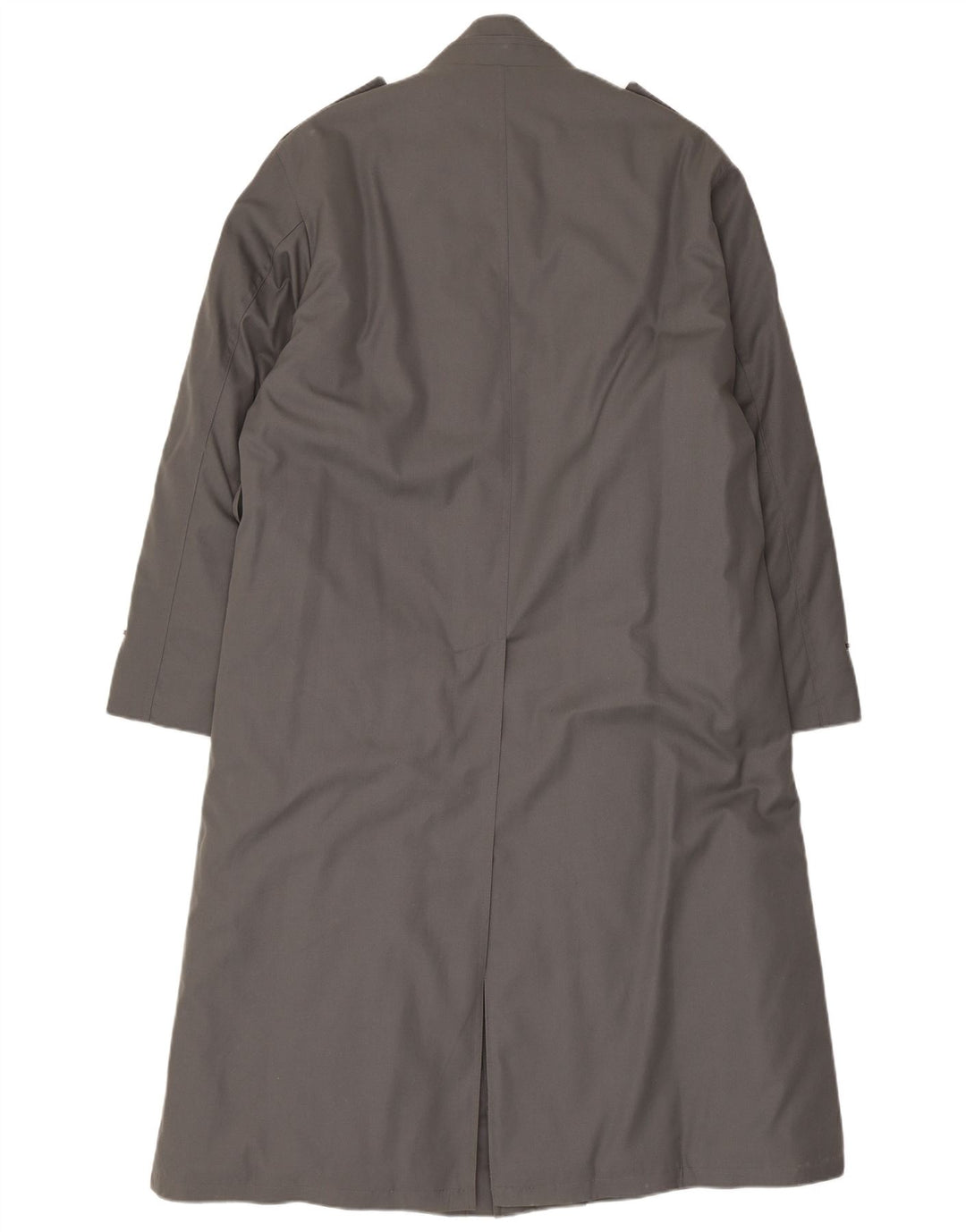 Vintage Herre Military Trench Coat UK 38 Medium Grey