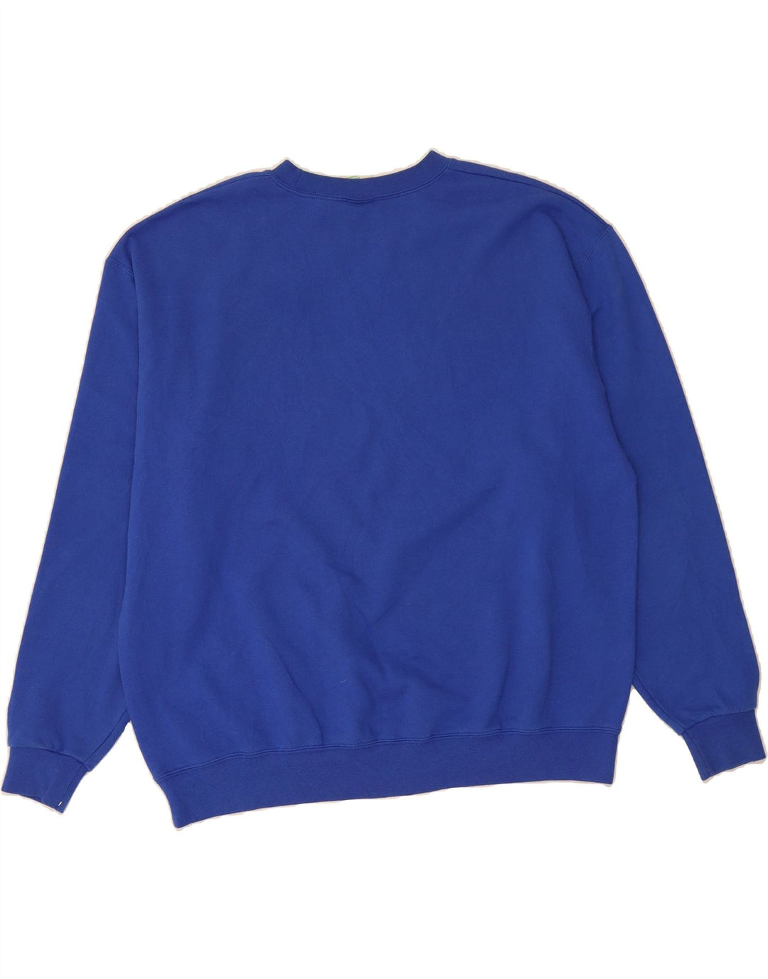 CHAMPION Mens Graphic Sweatshirt Jumper XL Blue Vintage Champion and Second-Hand Champion from Messina Hembry 
