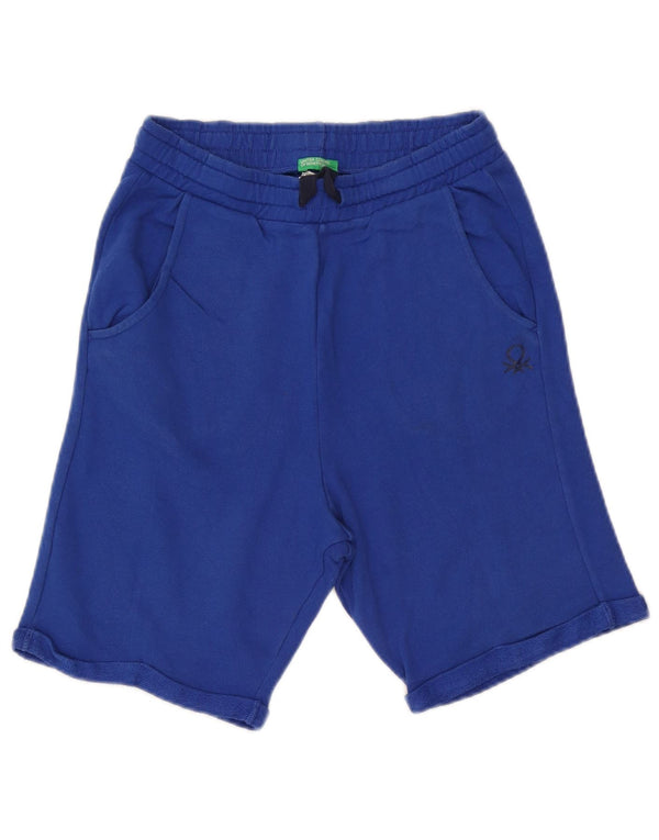 Benetton Boys Sportsshorts 11-12 år 2XL Blå