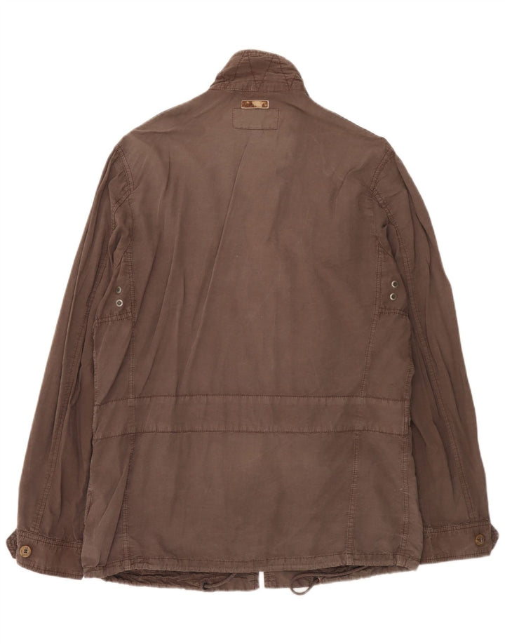 Marlboro Classics Herre Utility Jacket EU 52 XL Grå Bomuld