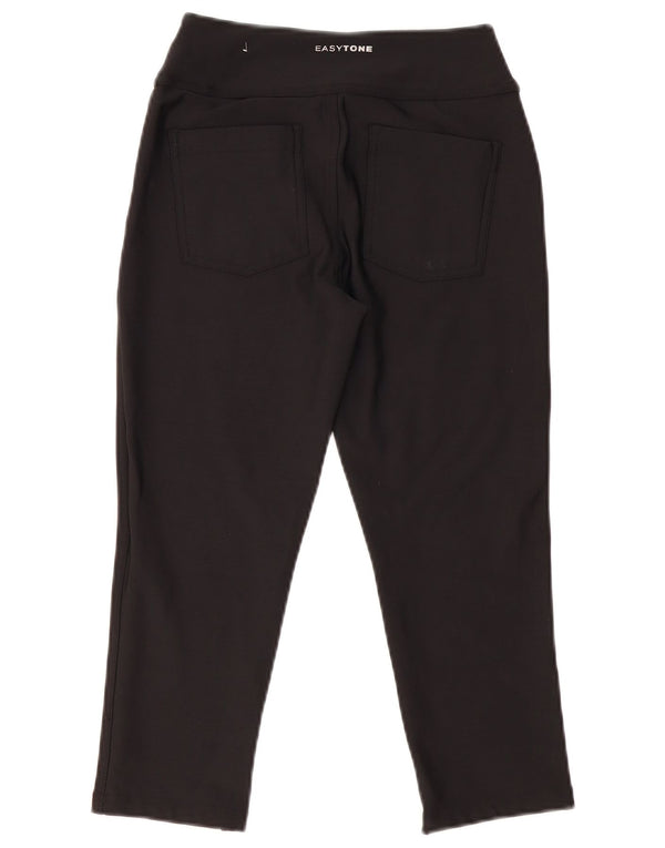 Reebok Womens Leggings UK 8/10 Small Black Polyamide