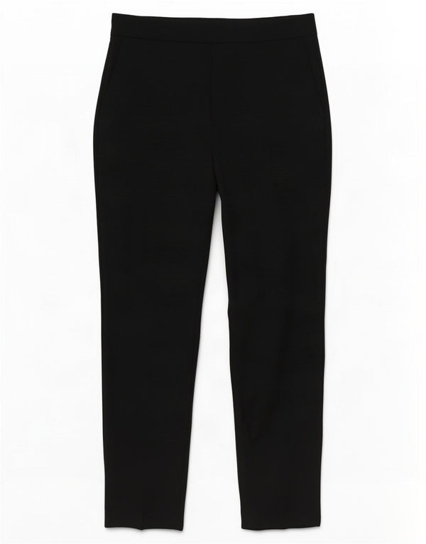 Zara Dame Slim Casual Bukser EU 34 2XS W24 L26 Sort Polyester