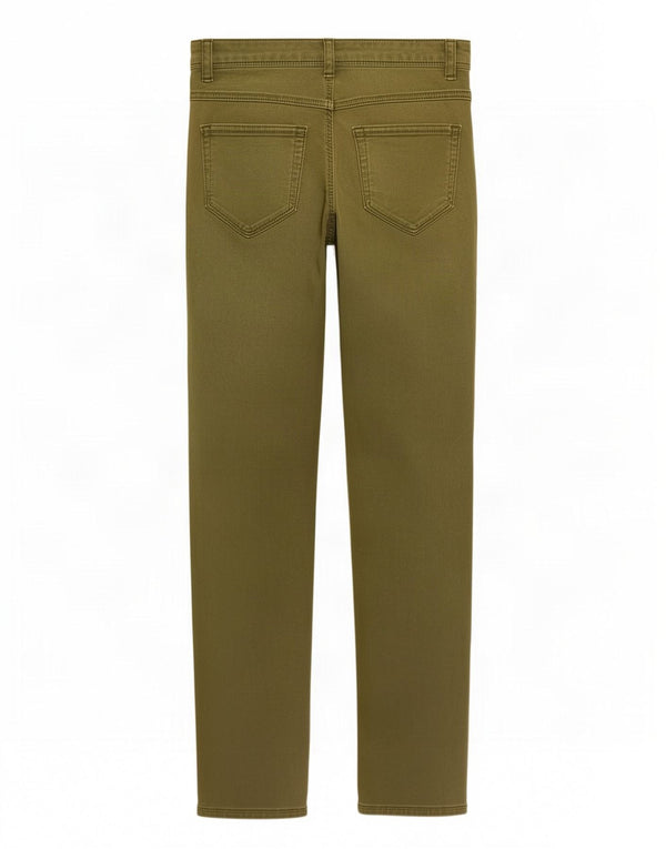 Benetton Herre Super Skinny Jeans W27 L29 Khaki Bomuld