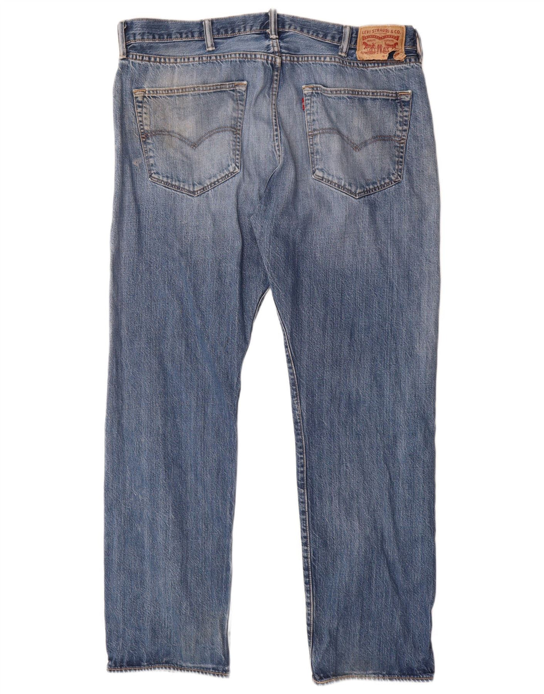 Levi's Straight Jeans til mænd W40 L32 blå bomuld