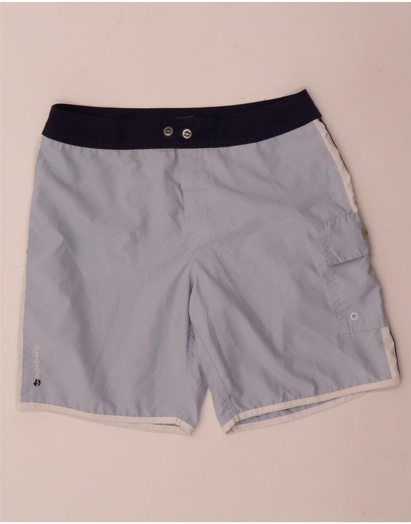 BILLABONG Svømmeshorts til kvinder UK 4 XS Blå Colourblock Polyester
