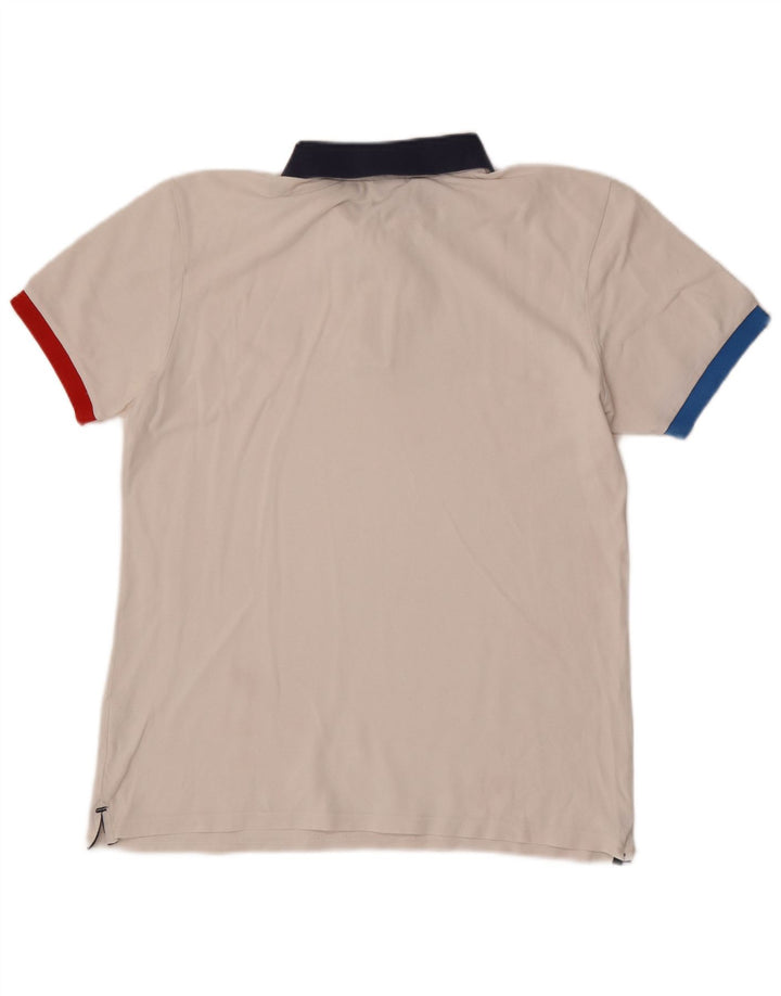 North Sails Herre poloshirt Medium White Colourblock
