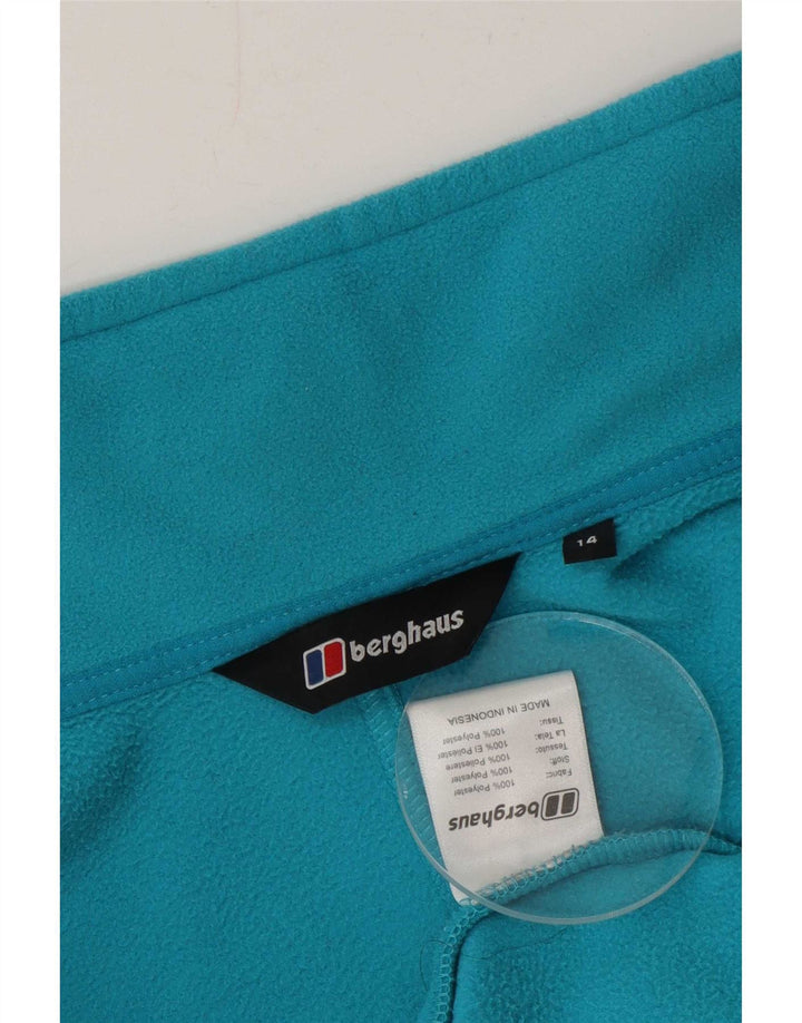 Berghaus Dame Liner Fleecejakke UK 14 Medium Blue Polyester