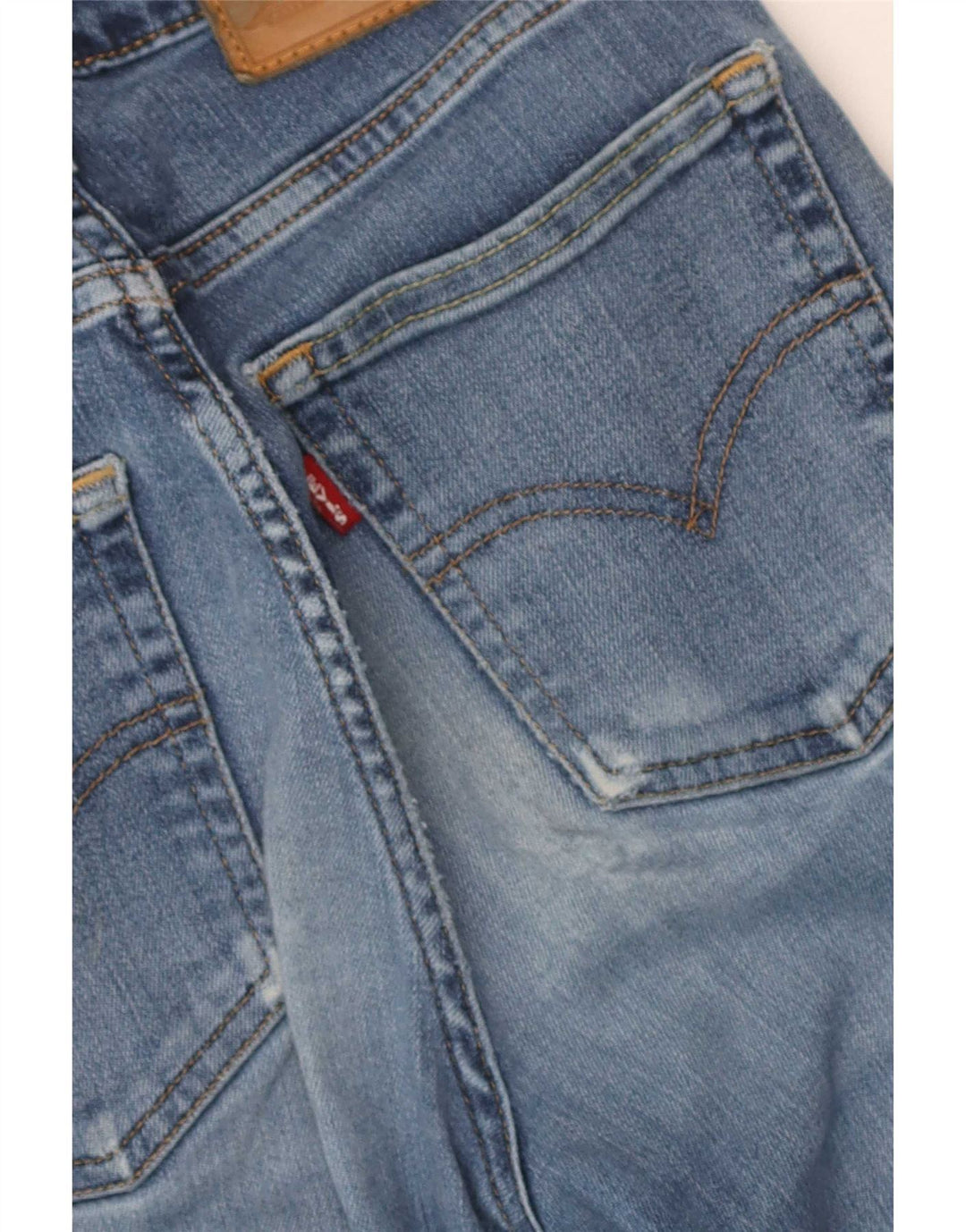 Levi's Dame 726 Flared Jeans W24 L32 Blå Bomuld