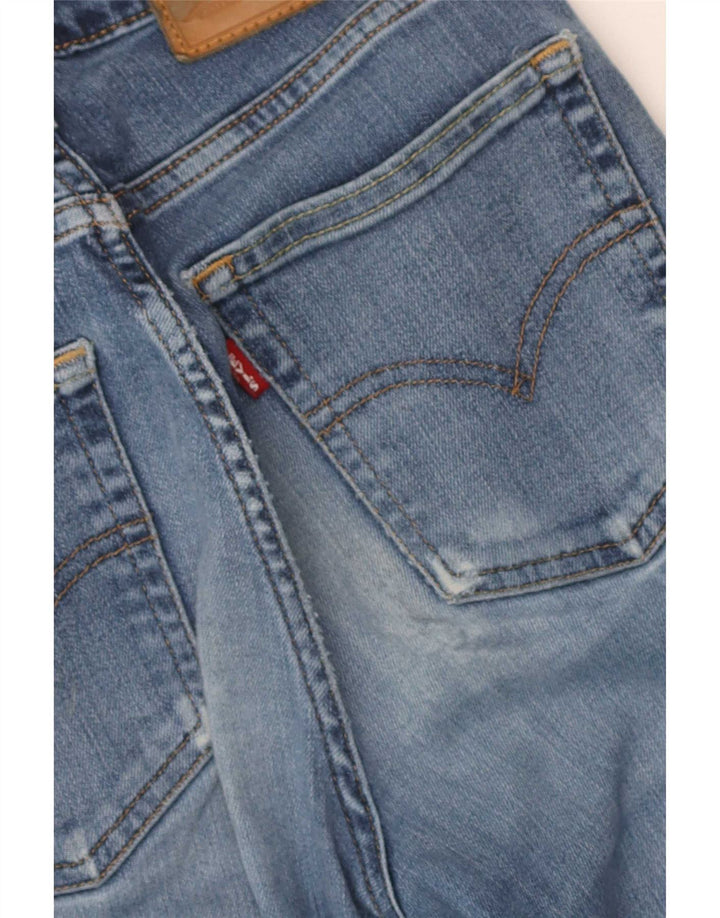 Levi's Dame 726 Flared Jeans W24 L32 Blå Bomuld