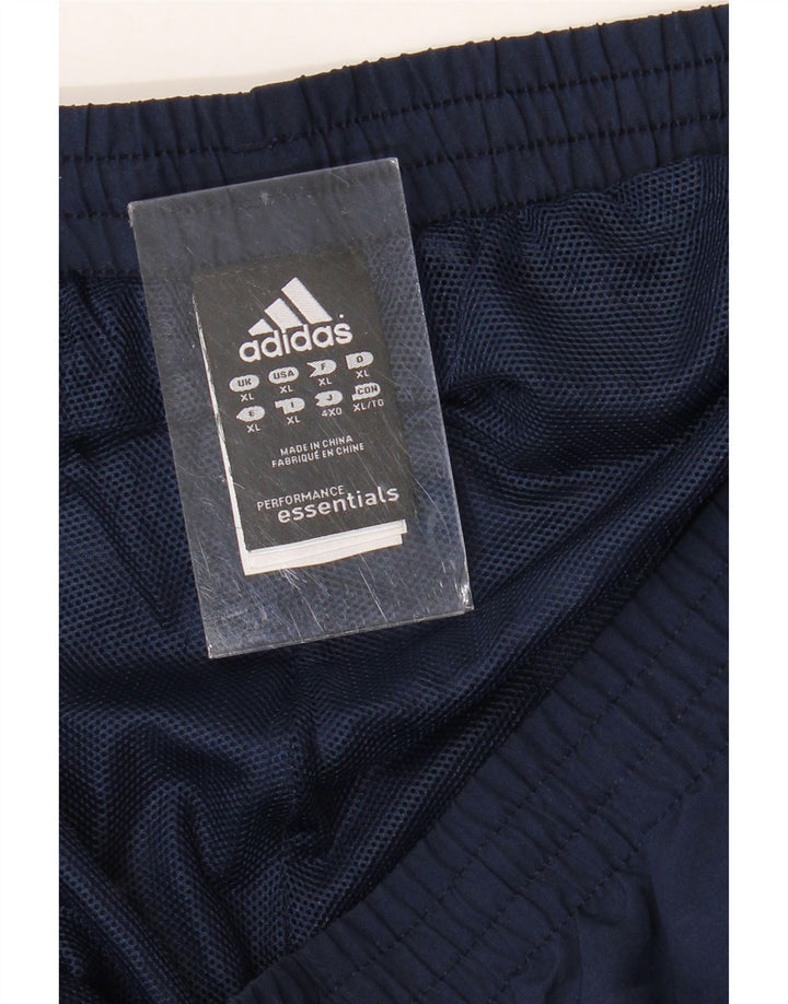 ADIDAS Herre Climalite træningsdragt Bukser Joggers XL Navy Blue Polyester