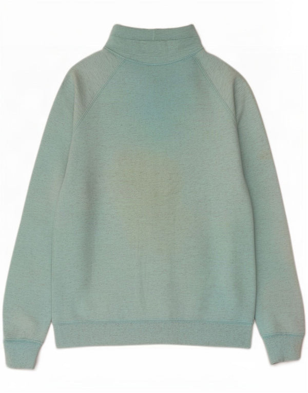 Champion Dame Sweatshirt Jumper UK 16 Large Turkis Flecked Cotton