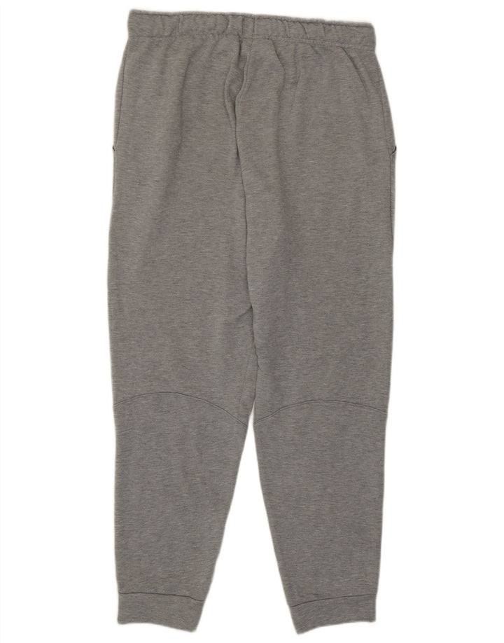 Nike Herre Dri Fit Grafisk træningsdragt Bukser Joggers Large Grå Polyester