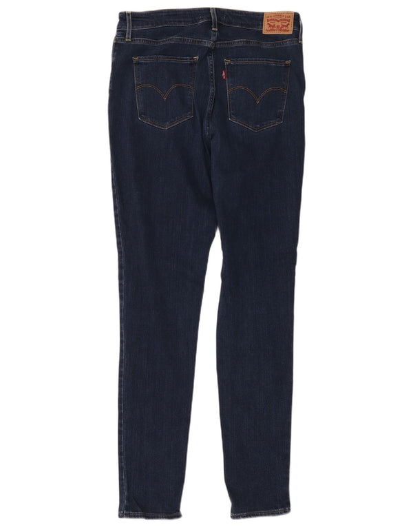 Levi's Dame 721 Skinny Jeans W31 L32 Marineblå Bomuld