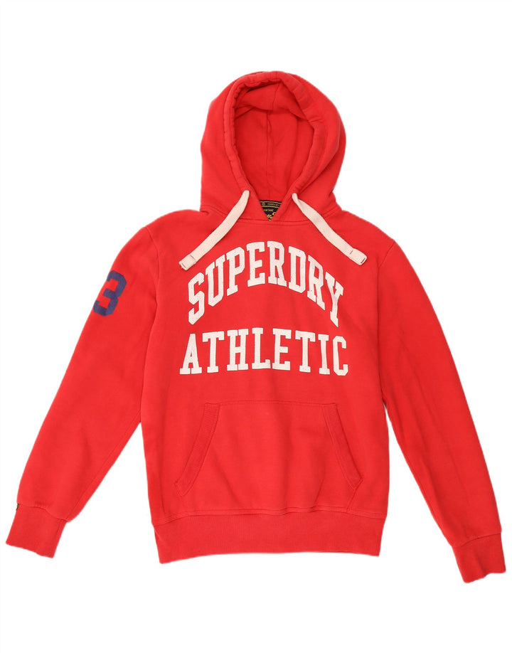 Superdry Grafisk hættetrøje til mænd, stor rød