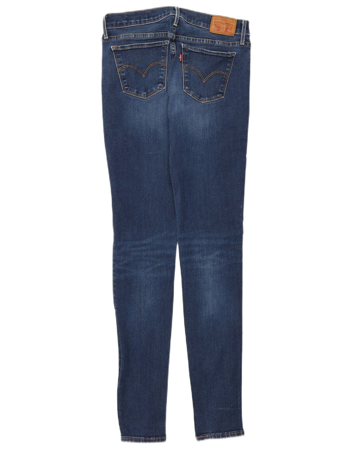 LEVI'S Womens 710 Super Skinny Jeans W28 L32 Blue