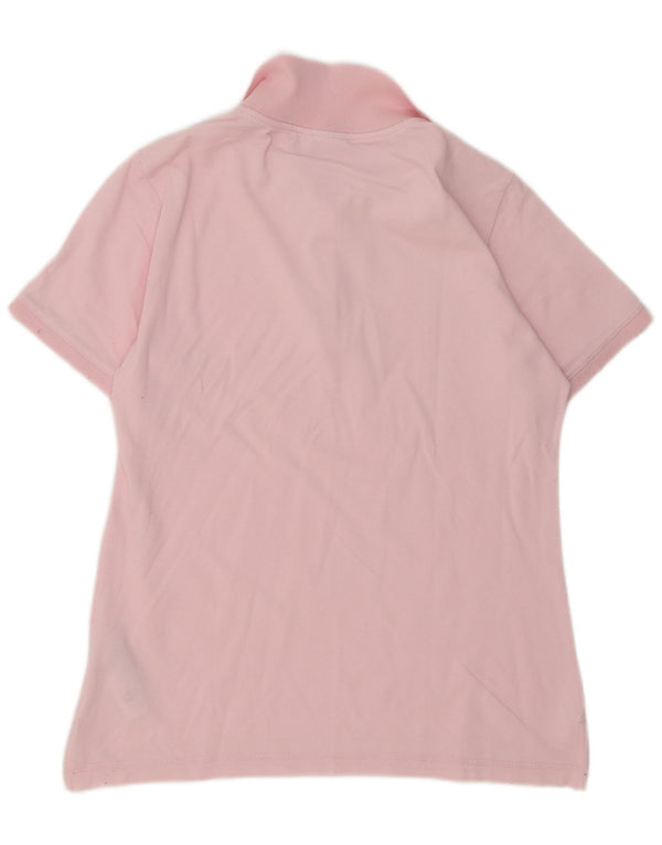 Champion Dame Polo Shirt UK 20 2XL Pink Bomuld