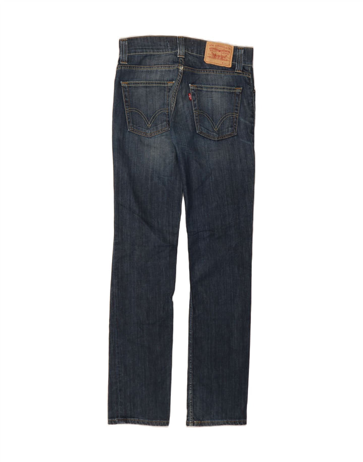 LEVI'S Mens 511 Slim Jeans W30 L34 Navy Blue Cotton Vintage Levi's and Second-Hand Levi's from Messina Hembry 