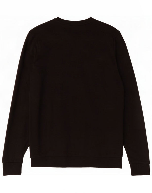 Adidas Grafisk Sweatshirt-trøje til drenge 15-16 år Sort bomuld