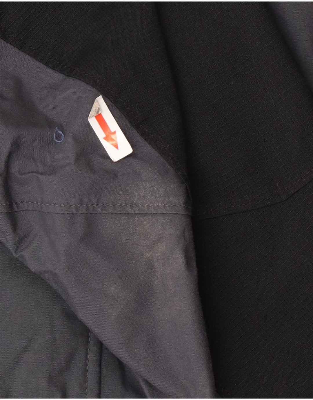 Columbia Regnjakke med hætte til mænd UK 38 Medium Navy Blue Colourblock Nylon