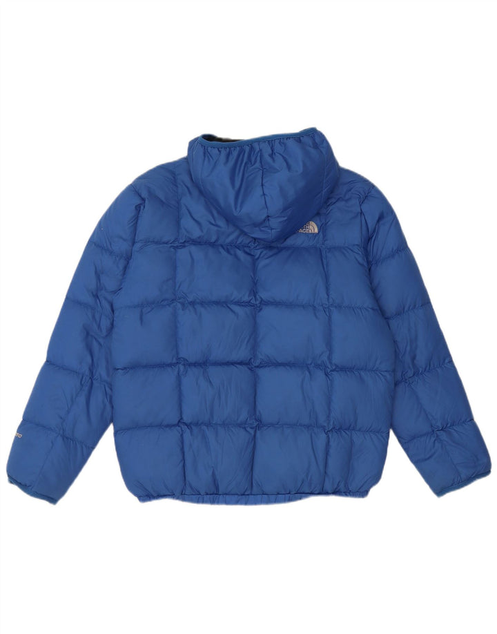 The North Face Boys Hætte Vendbar Polstret Jakke 12-13 År Stor Blå