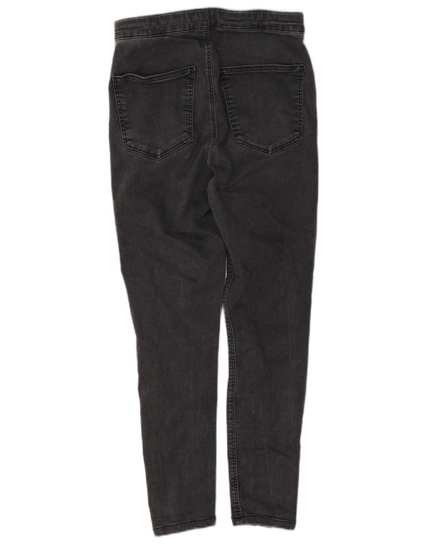 Topshop Dame Cropped Jeans W32 L25 Grå Bomuld