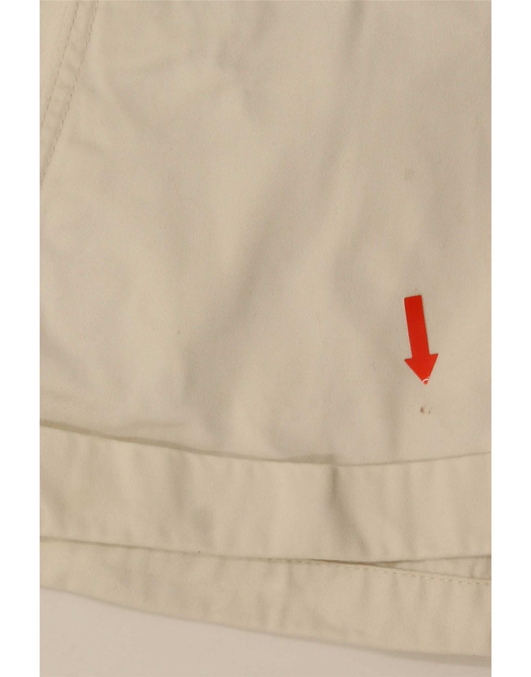 Ralph Lauren Chino Shorts til kvinder W27 Små hvide bomuld