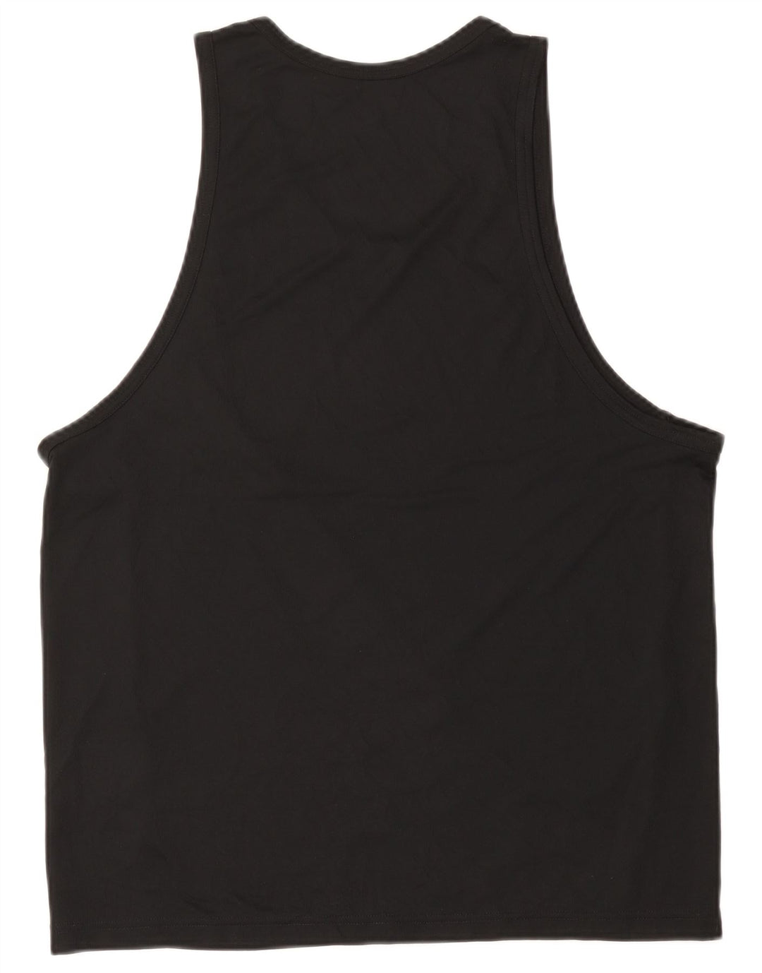 Nike Herre Dri Fit Grafisk Vest Top Medium Sort Polyester