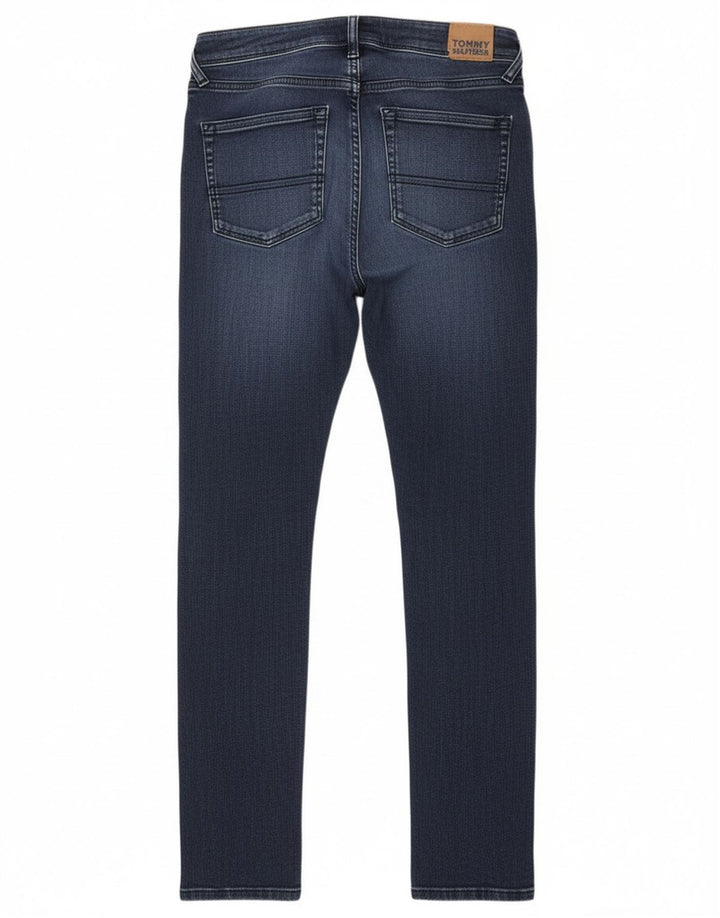 Tommy Hilfiger Boys Slim Jeans 13-14 År Marineblå Bomuld