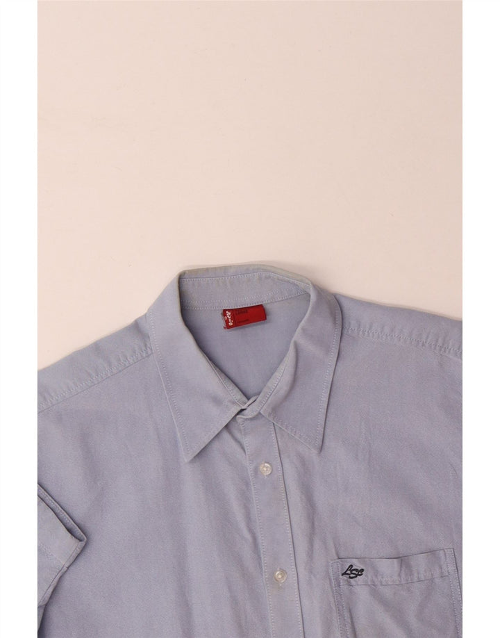 LEVI'S Kortærmet Herreskjorte Stor Blå