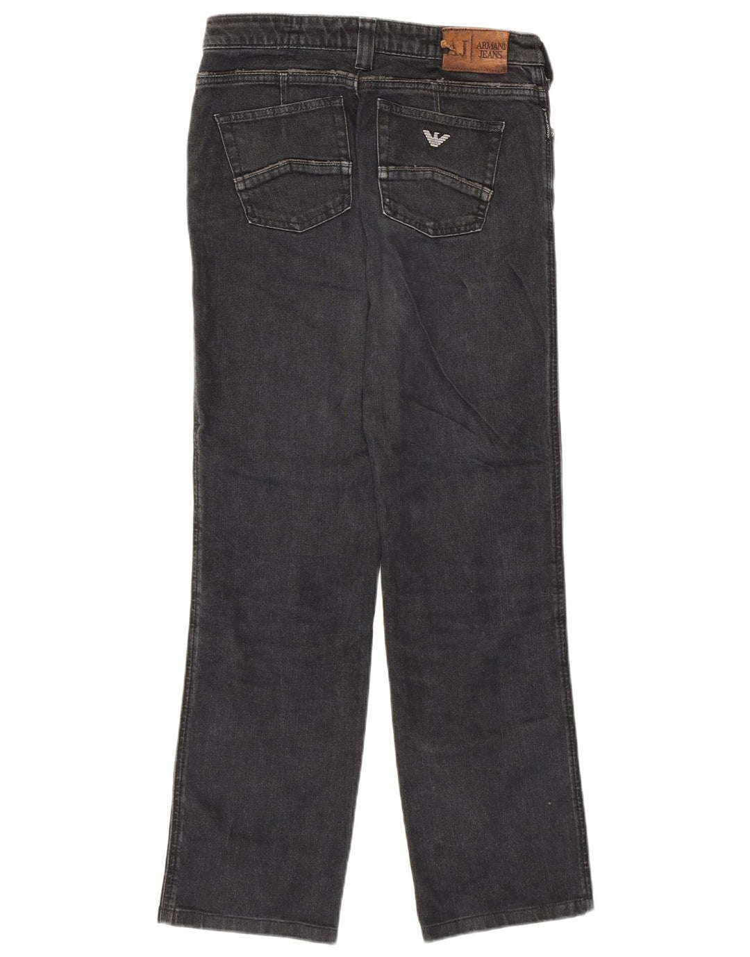 Armani Dame Straight Jeans W28 L28 Grå