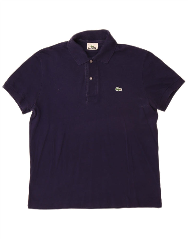 Lacoste herre poloskjorte str. 3 Lille marineblå bomuld