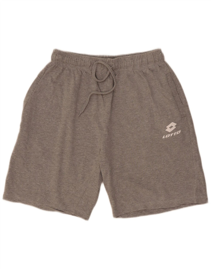 Lotto Herre Sportshorts XL Grå Bomuld