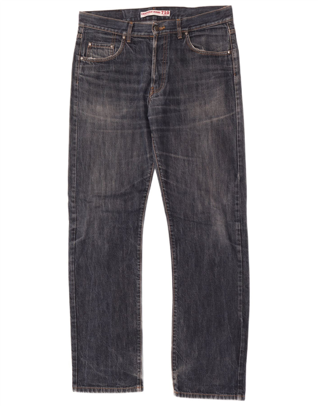 Carrera Herre 710 Straight Jeans W34 L34 Blå Bomuld