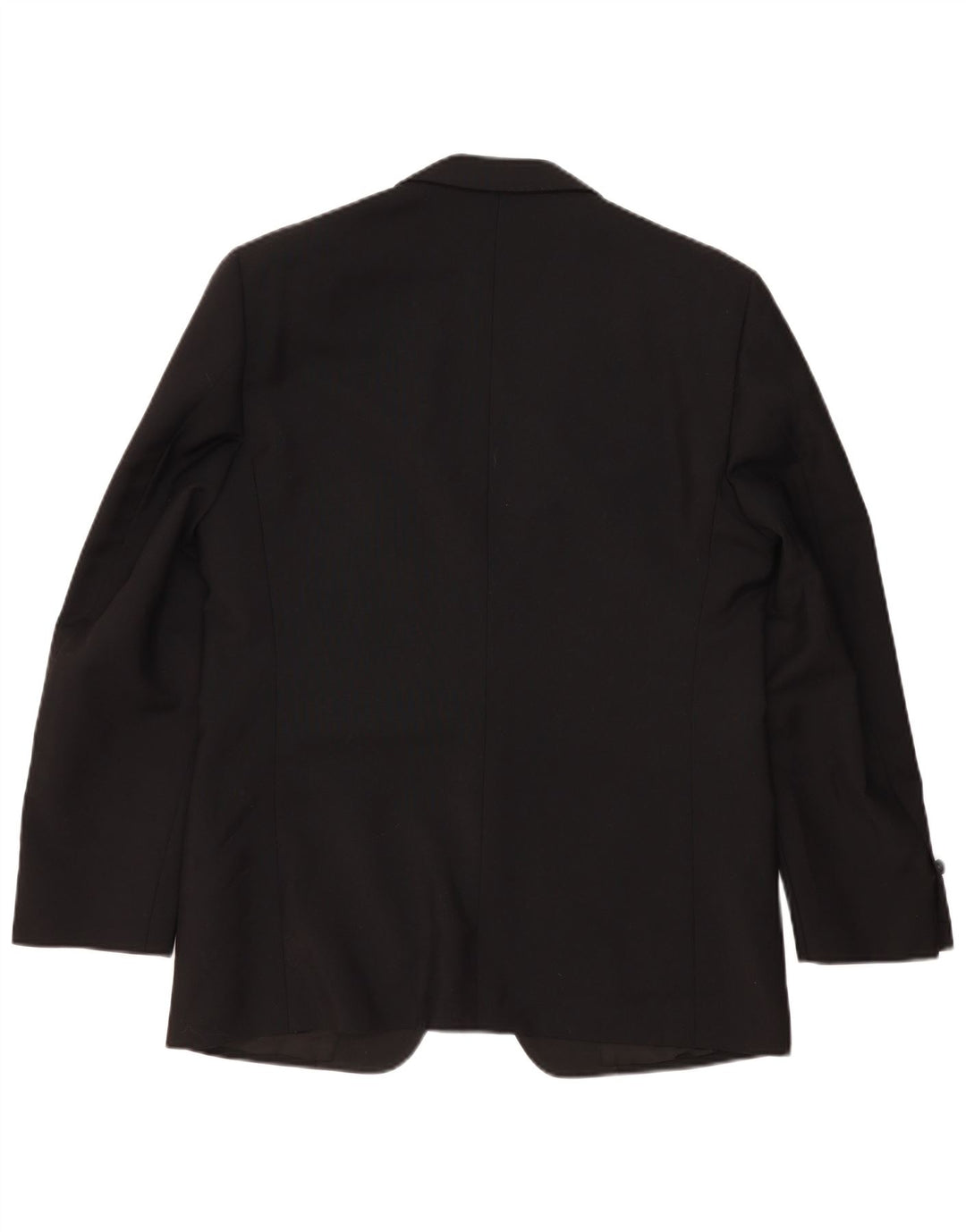 Gemelli Herre 1 Knap Blazer Jacket UK 42 XL Sort Uld