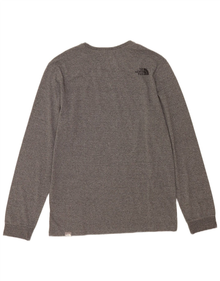 The North Face Herre Top Langærmet Lille Grå Flecked Bomuld