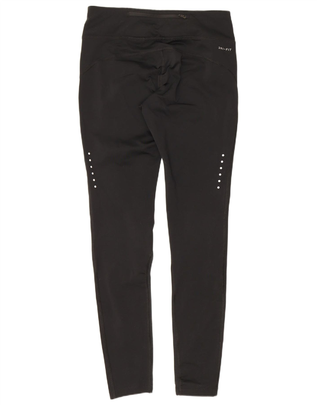 Nike Dame Dri Fit Leggings UK 10 Small Black