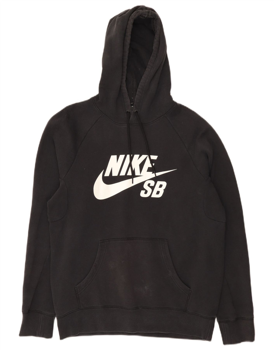 Nike grafisk hættetrøje til mænd, lille sort bomuld