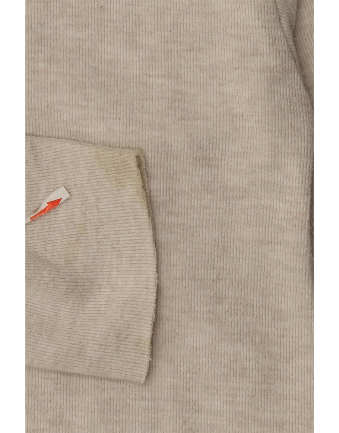 Zara sweater med rund hals til kvinder UK 14 Medium Grey Flecked Polyester