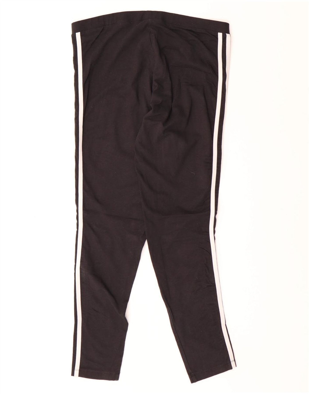 Adidas Dame Leggings UK 14 Medium Sort Bomuld