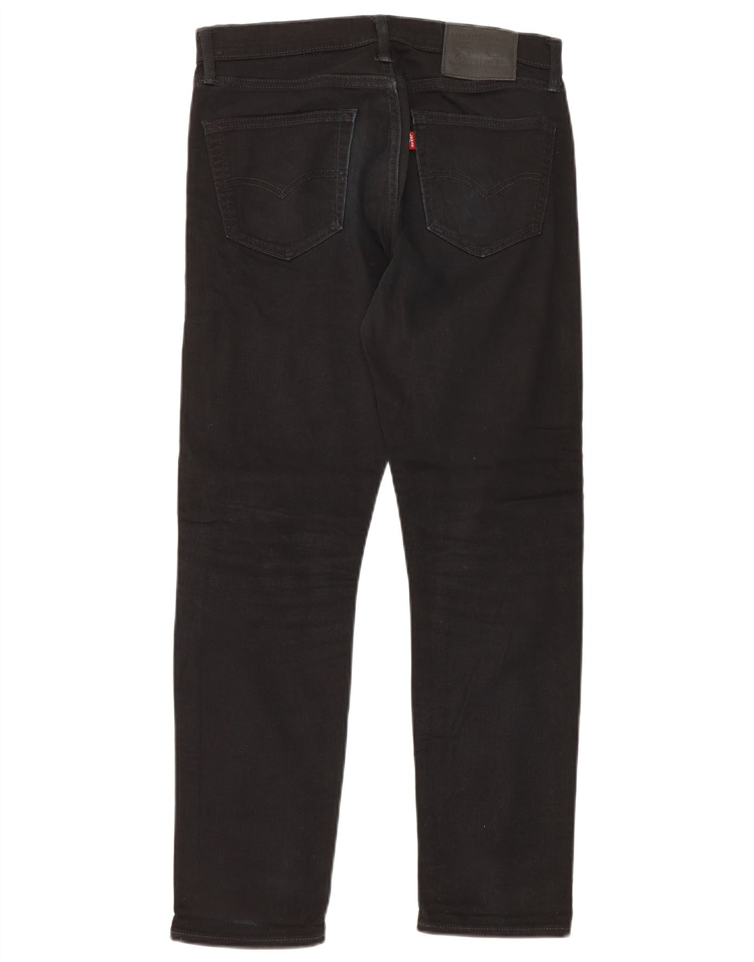 Levi's Herre 508 Regular Tapered Jeans W30 L30 Sort Bomuld