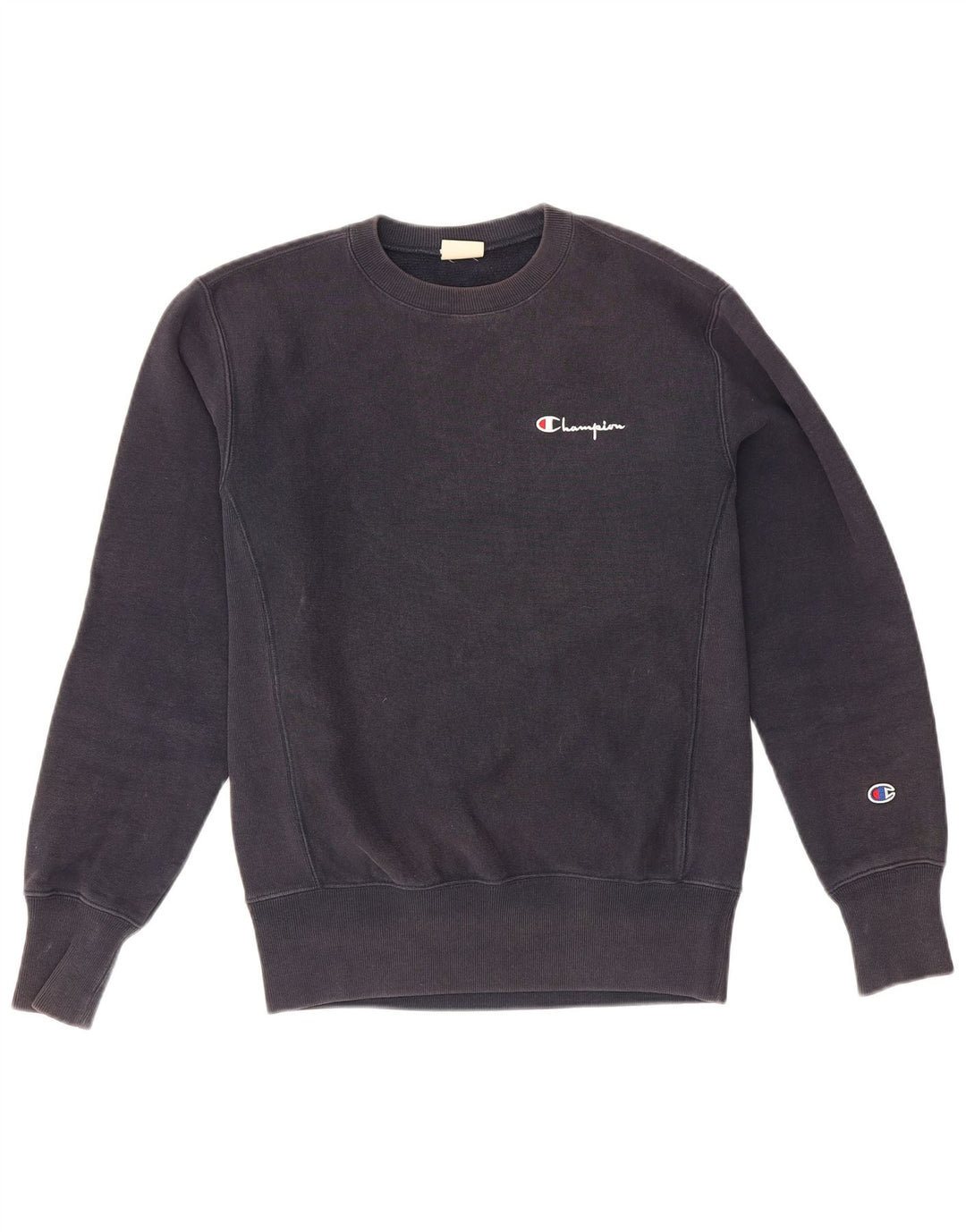 Champion Herre sweatshirt Jumper lille marineblå bomuld