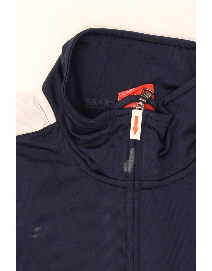 Puma Træningsdragt til mænd Topjakke XL Marineblå Colourblock Polyester