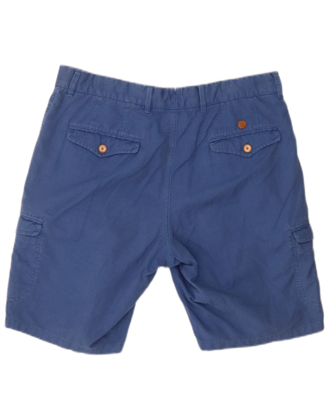 Massimo Dutti Herre Cargo Shorts EU 42 Large W32 Blå