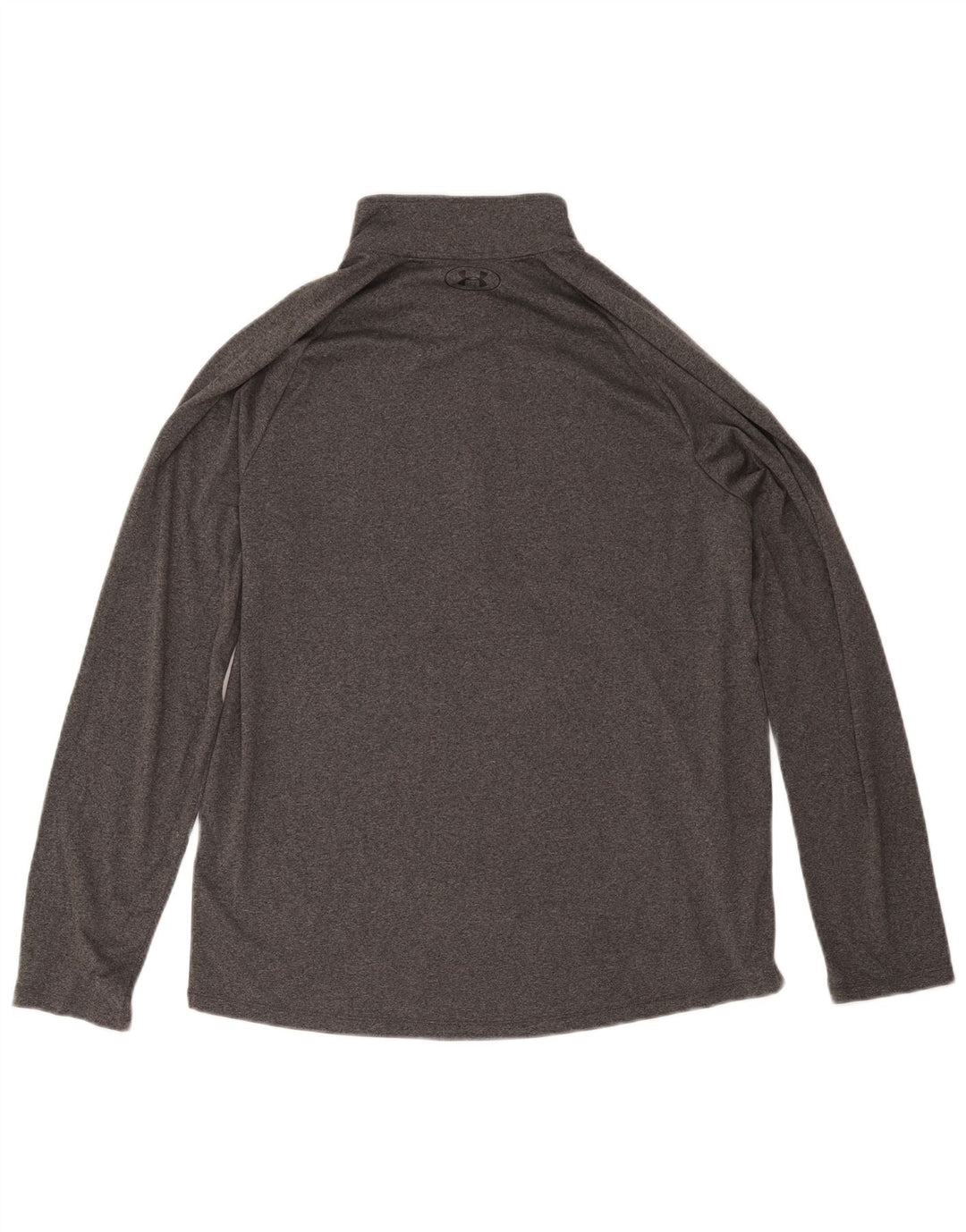 Under Armour Herre Zip Neck Pullover Træningsdragt Top Stor Grå