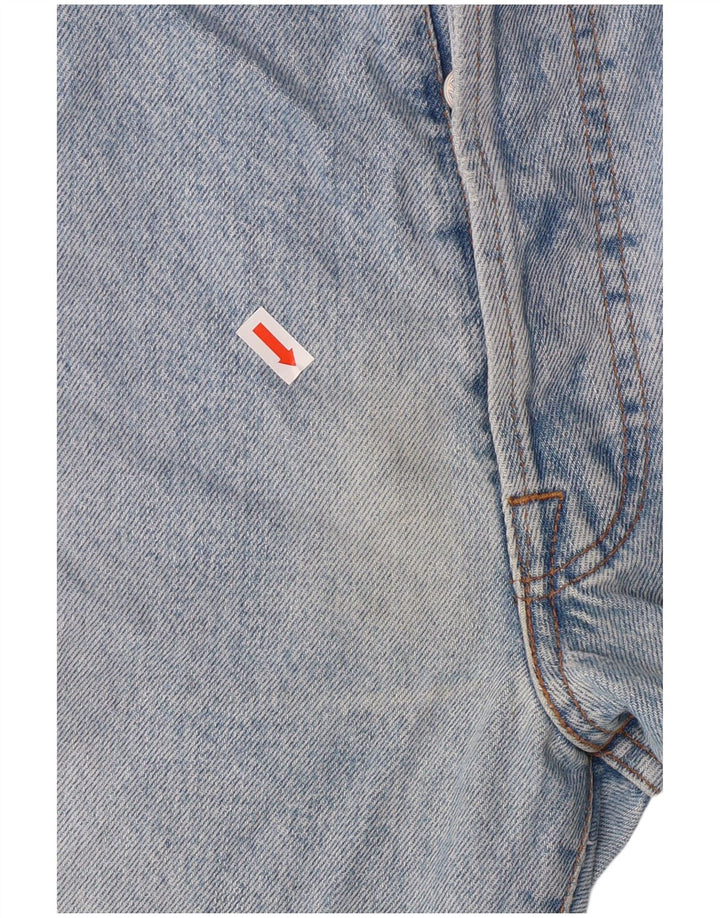 REPLAY Herre Straight Jeans W40 L34 Blå Bomuld