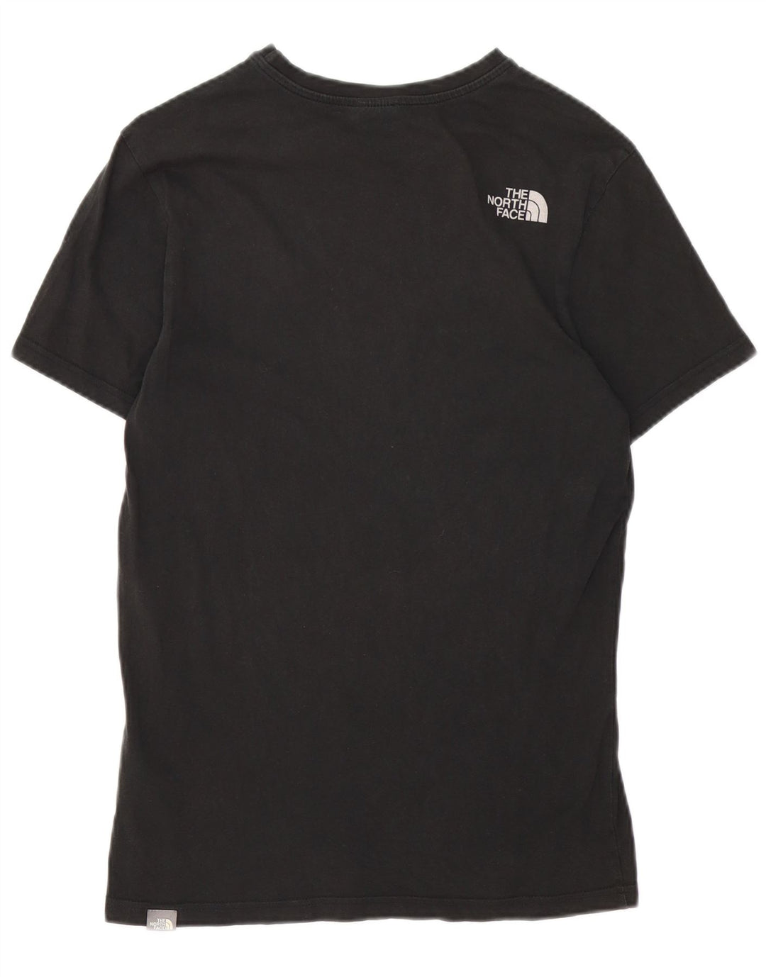 THE NORTH FACE Herre T-Shirt Top Lille Sort Bomuld