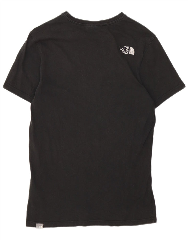 THE NORTH FACE Herre T-Shirt Top Lille Sort Bomuld