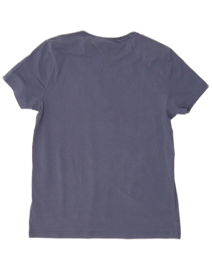 TOMMY HILFIGER Herre Extra Slim T-Shirt Top XL Marineblå Bomuld