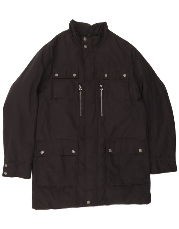 Geox Herre Utility Jacket UK 42 XL Sort Polyester