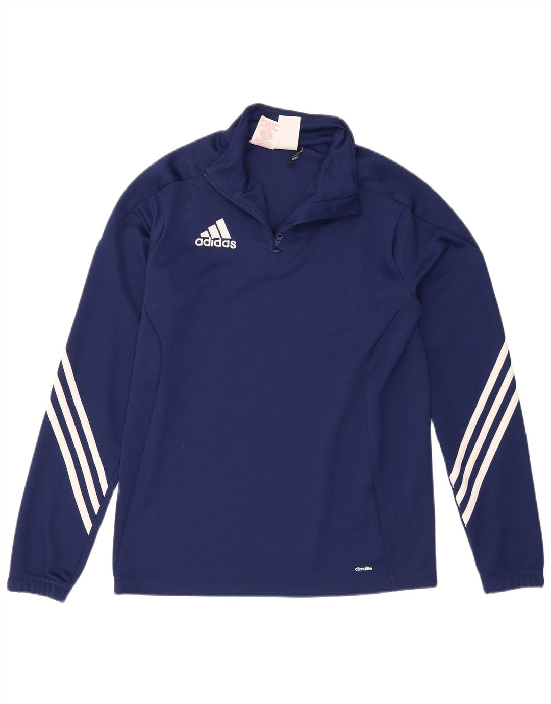 Adidas drenge Climalite pullover træningsdragt top 13-14 år XL marineblå